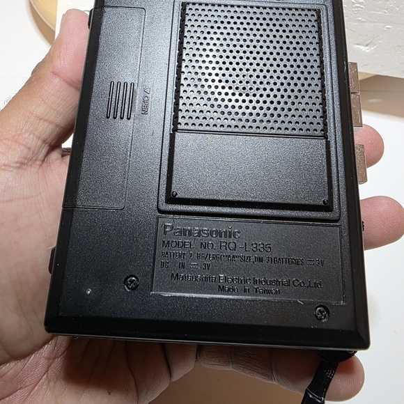 Vintage Panasonic Mini Casette Recorder RQ-L335 Voice Activated Untested In Box - Picture 6 of 6